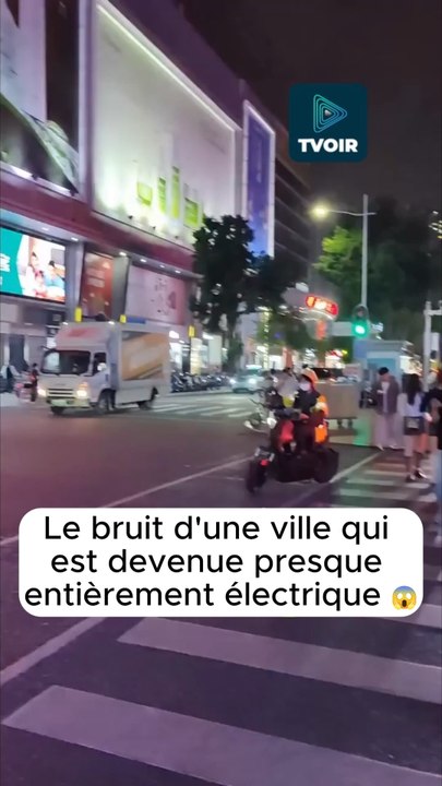 Son d'une ville presque entièrement électrique 😮⚡