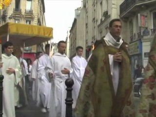 Procession au Saint-Sacrement - Paris