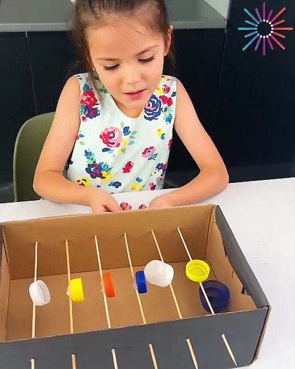 Craft a fun DIY game for your kids☺️