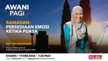 #AWANIpagi | Ramadan: Persediaan emosi ketika puasa