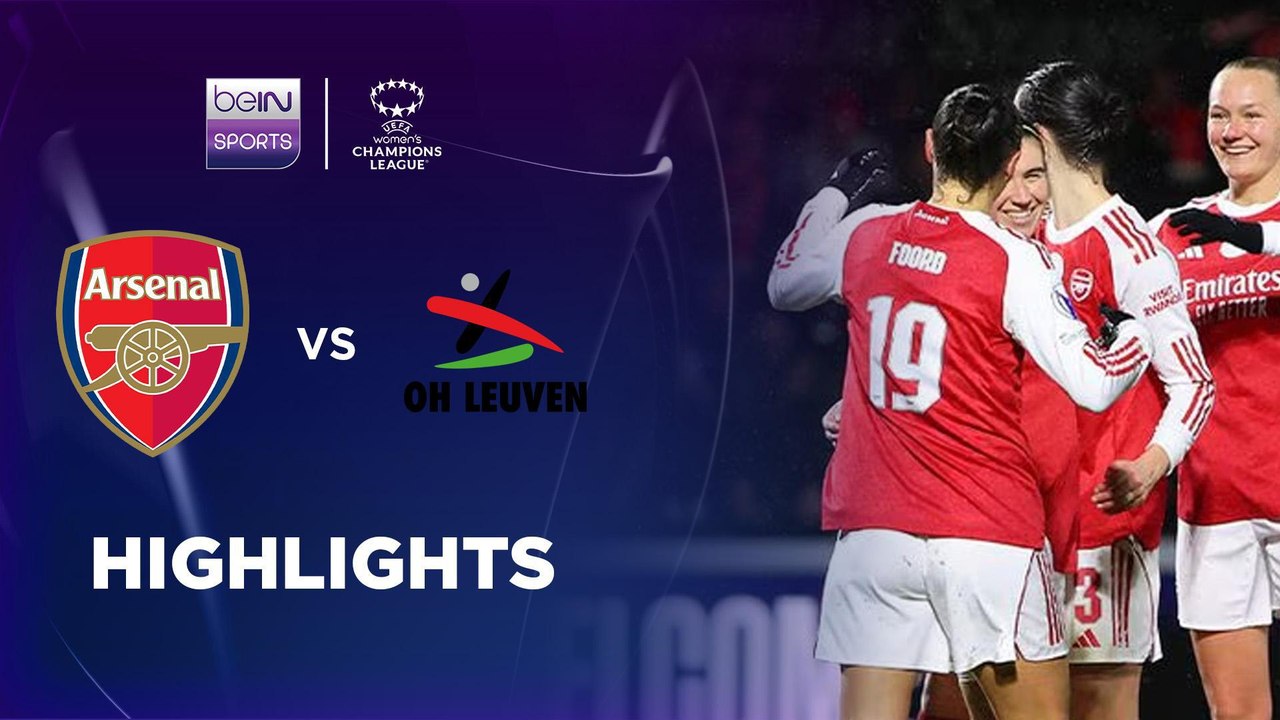 Arsenal 3-1 OH Leuven (agg. 7-1) | UEFA Women's Champions League 25/26 Match Highlights