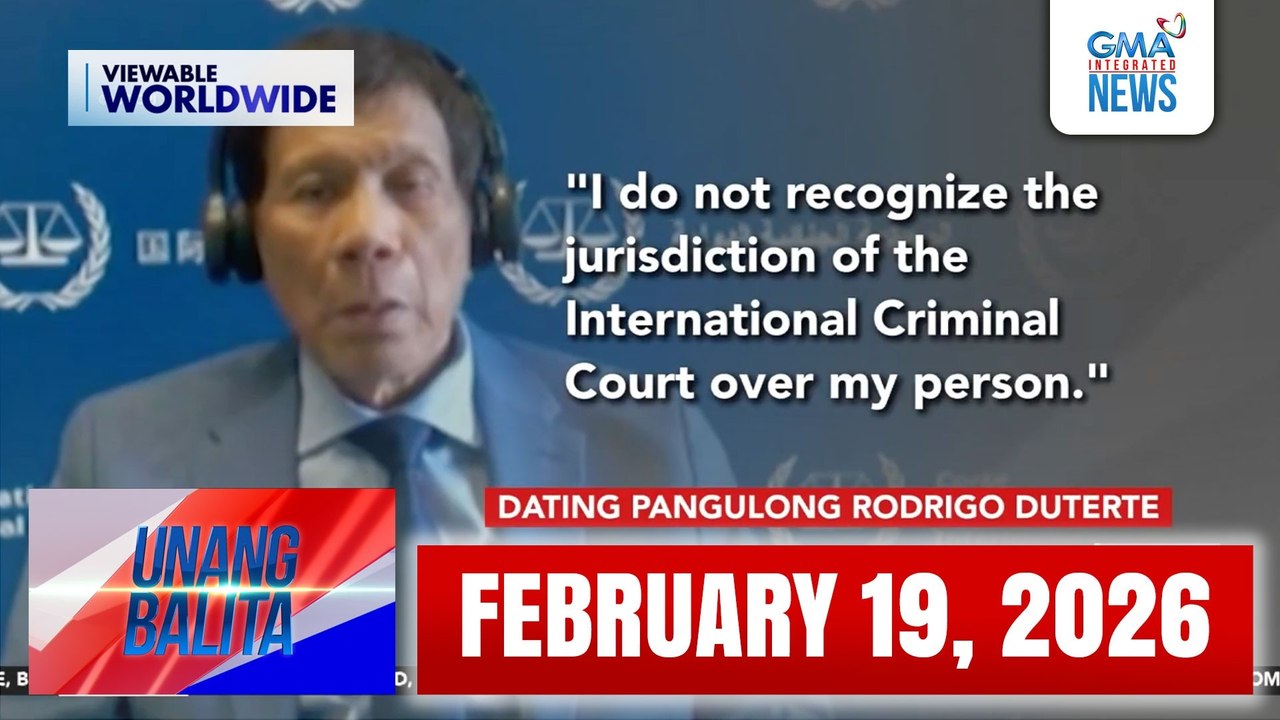 Unang Balita sa Unang Hirit: (Part 2) FEBRUARY 19, 2026 [HD]