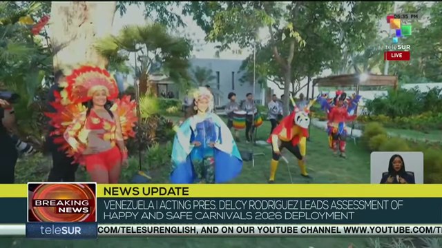 Delcy Rodriguez | “The protagonists of this year’s Carnivals were the communal circuits”