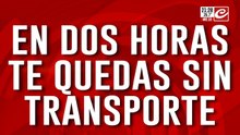 Paro general este jueves: qué servicios funcionan y cómo afectará al transporte