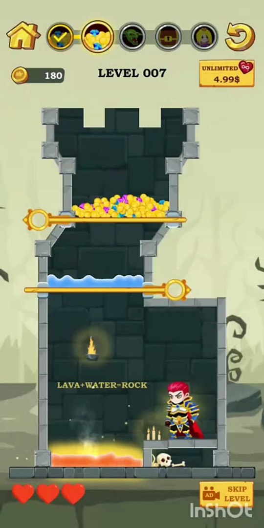 ⁣Hero Rescue Gameplay |Level 7| #gaming #trending #asmr #herorescuegameplay