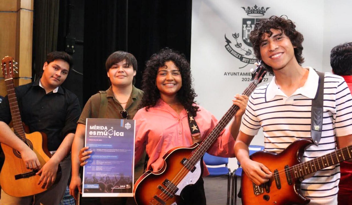 Mérida es Música 2026 llevará conciertos al Olimpo y parques de Mérida