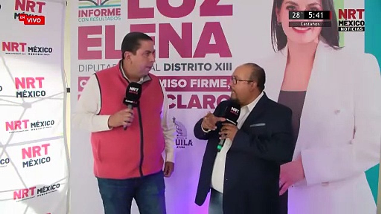 Chema Morales asiste a informe legislativo de Luz Elena Morales