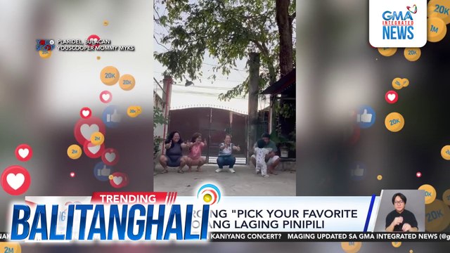 Batang pinalaro ng Pick your favorite person, si lolo ang laging pinipili | Balitanghali
