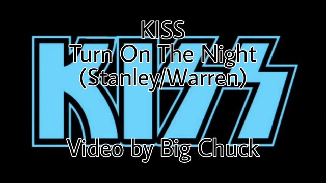 KISS - TURN ON THE NIGHT (LYRIC VIDEO PERFORMED BY JEFF LUPUS)