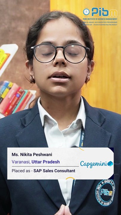 PIBM to Capgemini | SAP Consultant | MBA & PGDM Placements | Batch 2024–26