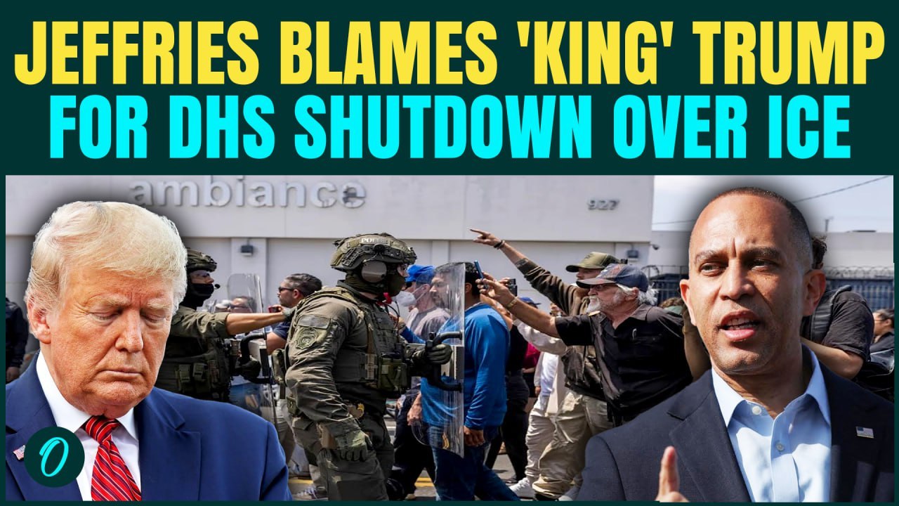 VIDEO: Jeffries BLAMES 'KING' Trump And Republi...