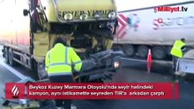 Kuzey Marmara Otoyolu'nda kaza: 1 yaralı
