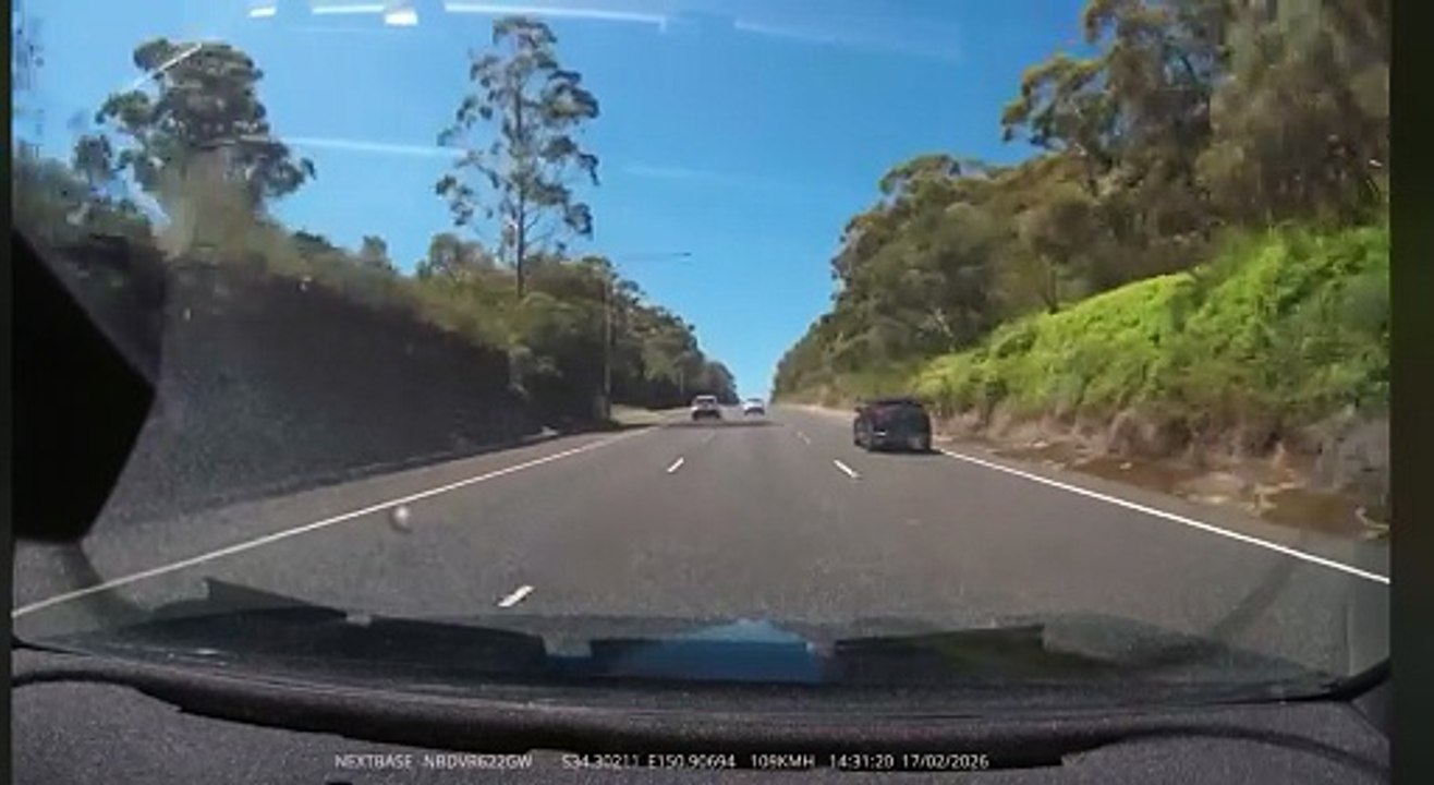 Wrong way driver on the M1