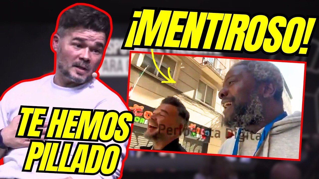 ¡Cazamos a Rufián mintiendo como un bellaco sobre Ndongo! Se victimiza y lo desmontamos