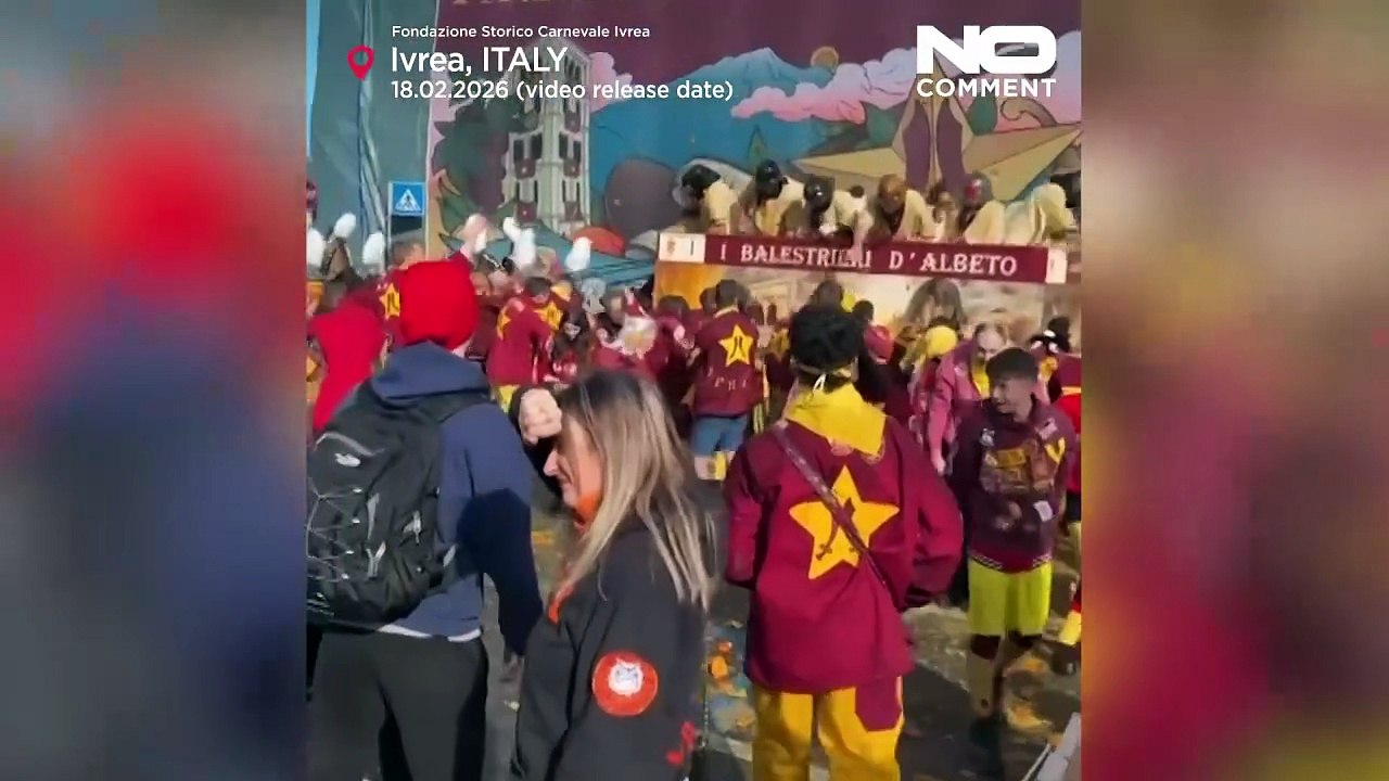 Karneval von Ivrea 2026: Italiens legendäre Orangenschlacht lockt Tausende an
