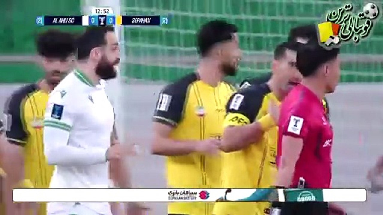 خلاصه بازی الاهلی قطر و سپاهان