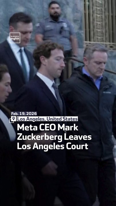Meta CEO Mark Zuckerberg Leaves Los Angeles Court