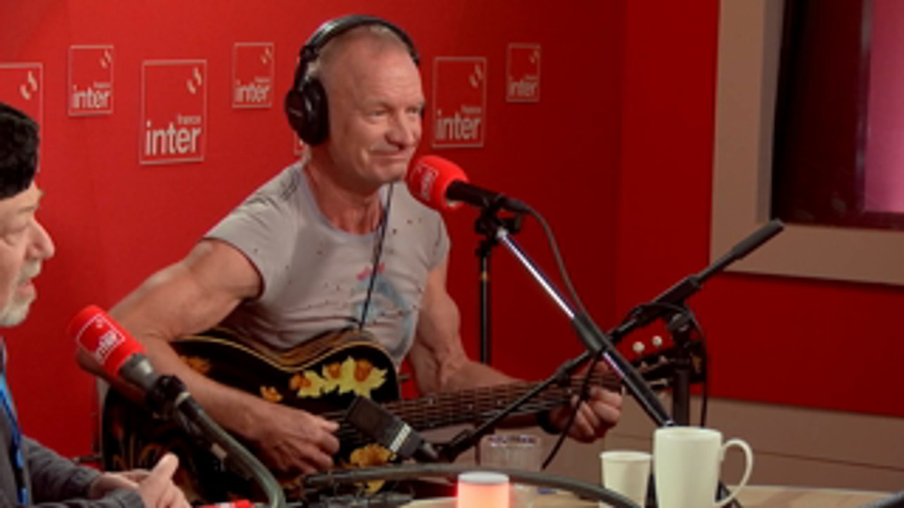 Sting : "Je suis inquiet pour la situation politique du monde, il faut que je utilise ma voix"