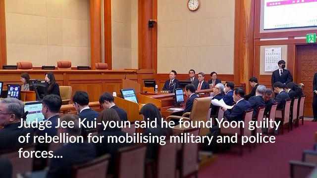 Ex-South Korean president Yoon receives life sentence for imposing martial law