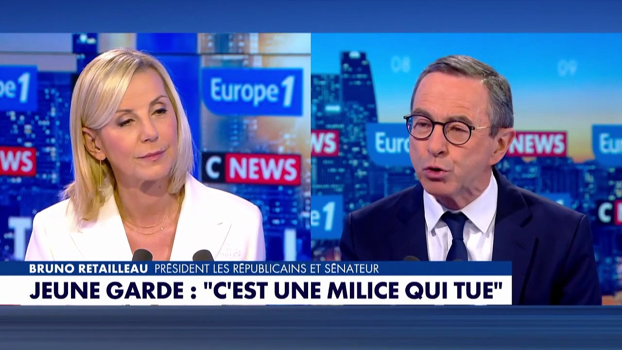 Mort de Quentin : «Il y a une milice d'extrême-gauche qui tue» en France, s'alarme Bruno Retailleau