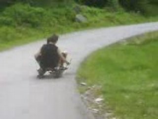 Descente du lac