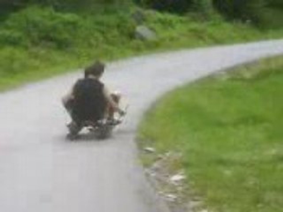 Descente du lac