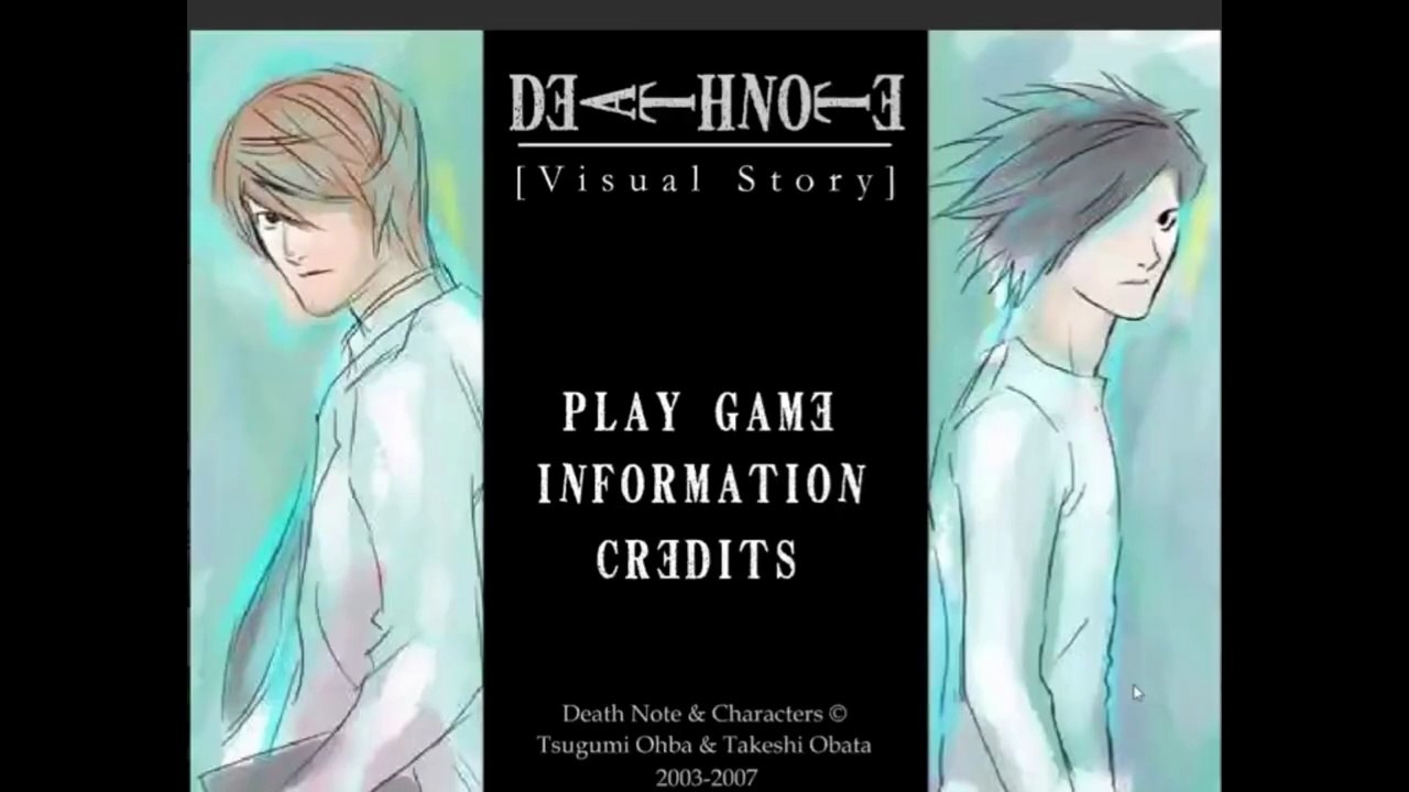 ☠️ Death Note Visual Story (Web Game) – Full Gameplay