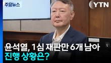 윤, '일반이적' 등 1심 재판만 6개 남아...진행 상황은? / YTN