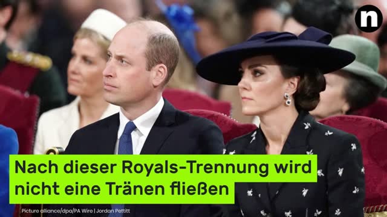 Prinzessin Kate und Prinz William: Nach dieser Royals-Trennung wird nicht eine Tränen fließen