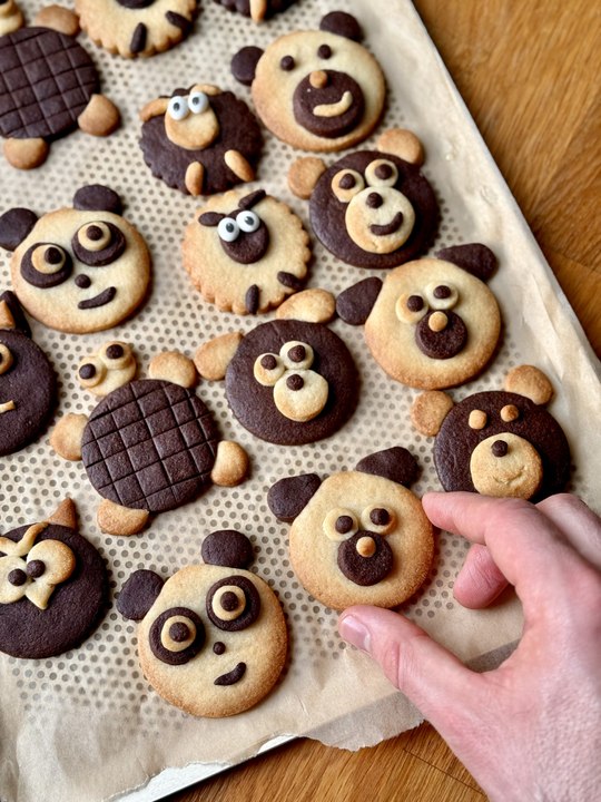 Biscuits Animaux Rigolos & Muffins Fourrés au Chocolat | Cours de Pâtisserie Parent-Enfant à Paris