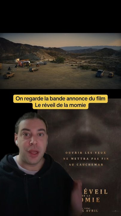 On regarde la bande annonce du film Le réveil de la momie réalisé par Lee Cronin et produit par James Wan (réalisateur de saw, conjuring, insidious) au cinéma dès le 15 avril ! Et ça a l’air de faire peur…