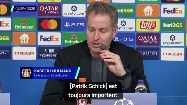 Leverkusen - Hjulmand : Schick est toujours important, il est vraiment clinique