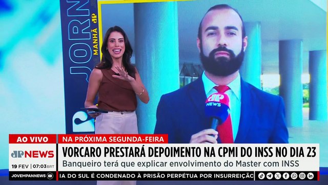 CPMI do INSS antecipa depoimento de Vorcaro para segunda (23)