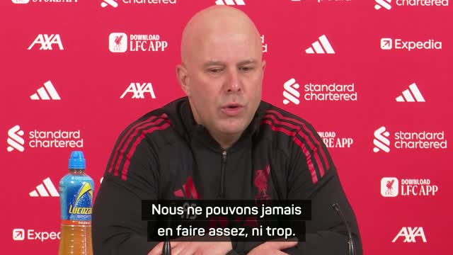 Liverpool - Slot sur l'affaire Vinicius : "Nous ne pouvons jamais en faire assez, ni trop"