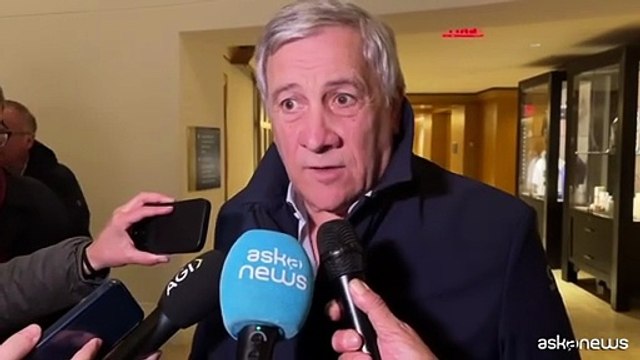 Tajani a Washington per riunione Board of Peace: Lavoriamo per la pace