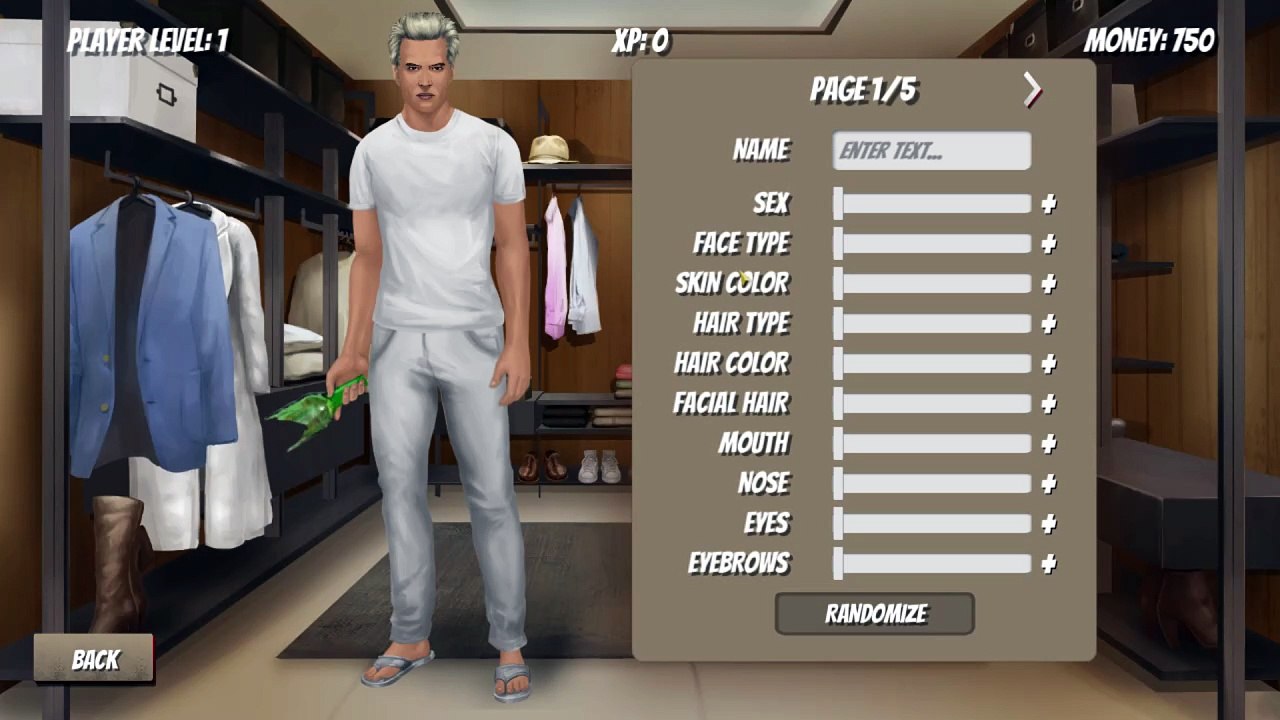City Of Thugs - Character Creation
