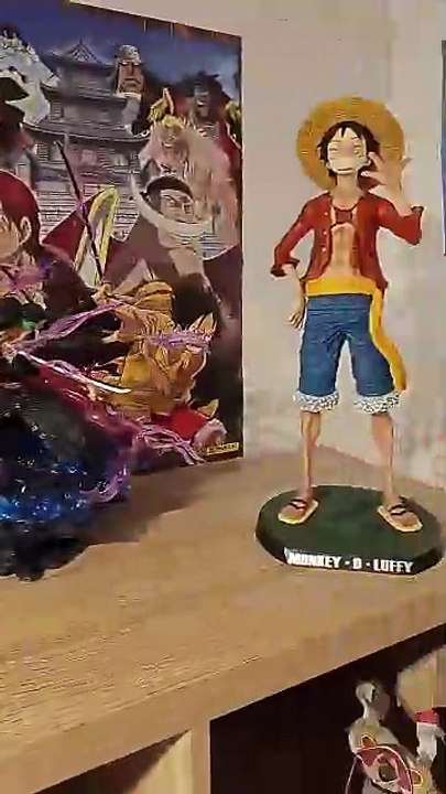 Une petite partie de ma collection du manga one piece ! #manga #onepiece #onepiecefigure