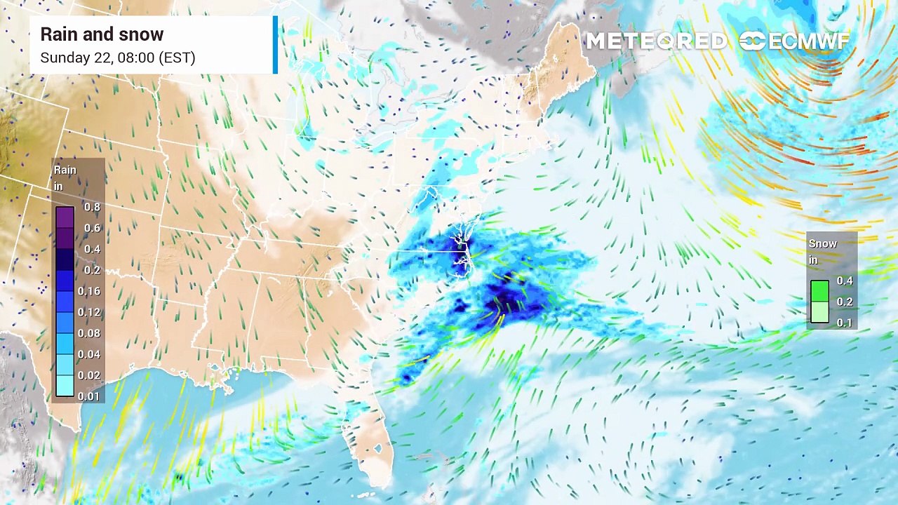 Major East Coast Blizzard Sunday