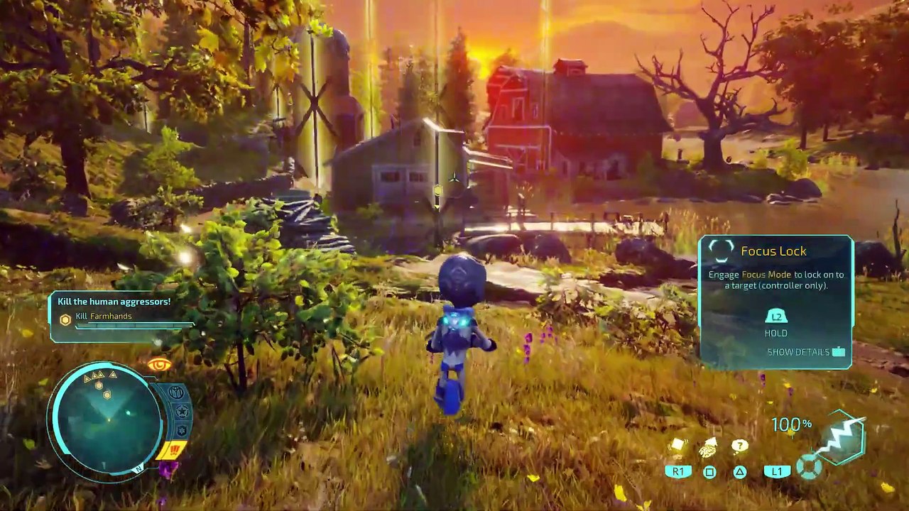 Destroy All Humans! Gameplay