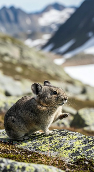 Pikas – The Tiny Whistlers of the Mountains 🐭🏔️
