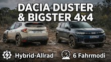 Dacia Bigster & Dacia Duster Hybrid-G 150 4x4: Elektrischer 4x4 im Test