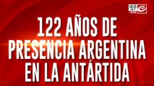 122 años de presencia Argentina en la Antartida