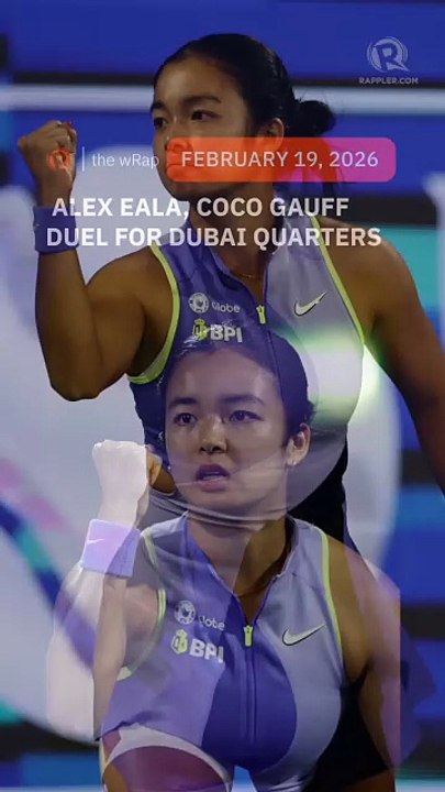 Alex Eala excited for Coco Gauff duel after reaching Dubai quarters