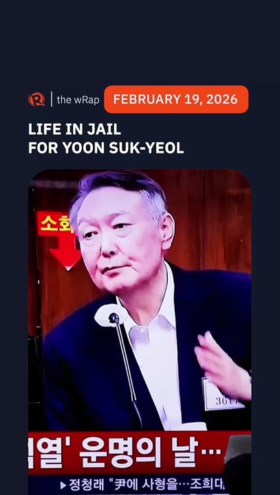 South Korean court hands life term to ex‑president Yoon in insurrection trial