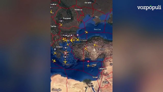 Estados Unidos moviliza 120 aviones
