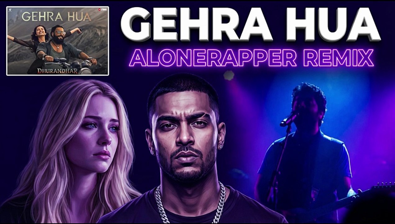 GEHRA HUA - Arijit Singh (AloneRapper Remix) | Official Cover & Rap | Dhurandhar