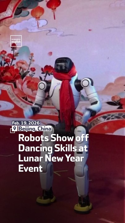 Robots Show off Dancing Skills at Lunar New Year Event