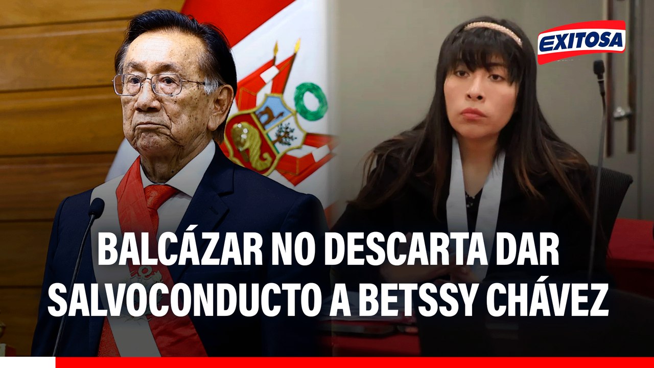 José Balcázar no descarta dar salvoconducto a Betssy Chávez: "Voy a estudiar su situación"