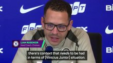 ''It's upsetting' - Rosenior reflects on Vinicius racism row