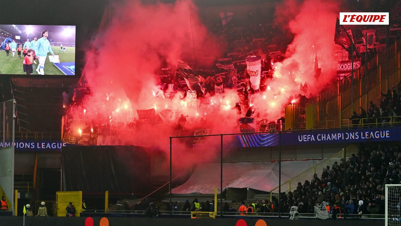 L'OM sanctionné par l'UEFA pour « utilisation de feux d'artifice » à Bruges en Ligue des champions - Foot - Ligue des champions